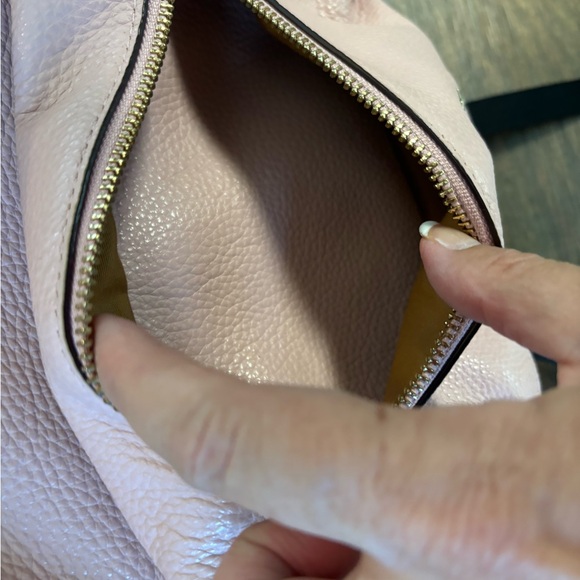 Coach Pink Leather Backpack - Picture 5 of 7